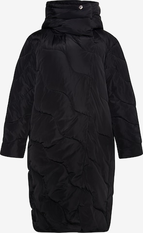 Manteau d’hiver Usha en noir : devant