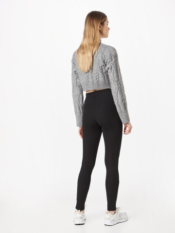 Lindex Skinny Leggingsit 'Vyan' värissä musta