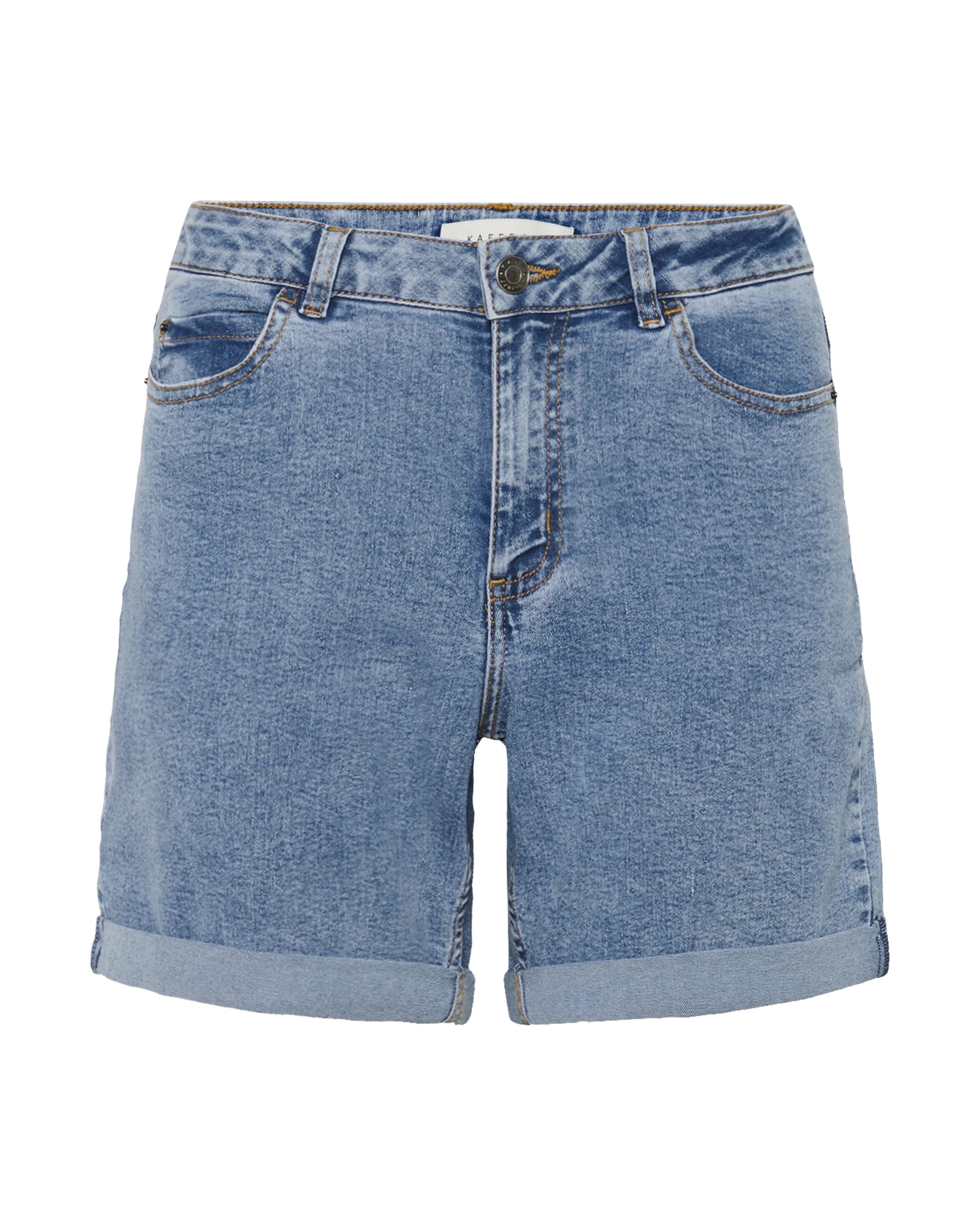 Kaffe Kalhoty 'KAvilma' – modrá: přední strana