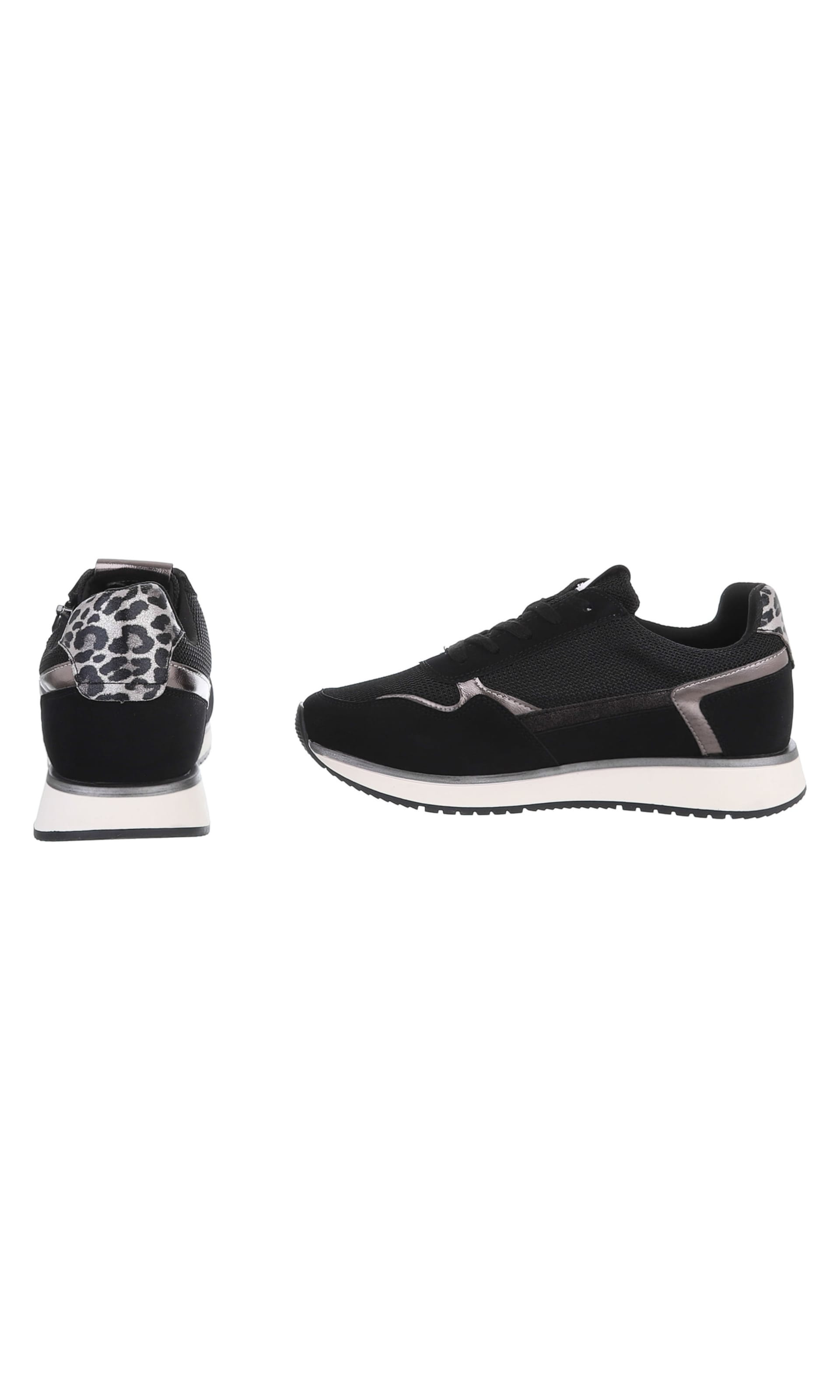 Ital-Design Sneaker in Schwarz