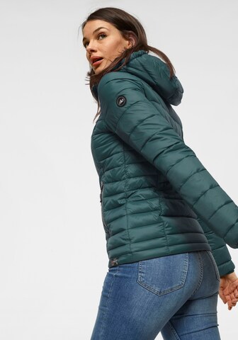 POLARINO Steppjacke in Grau