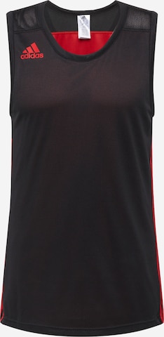 ADIDAS SPORTSWEAR Tricot '3G Speed' in Zwart: voorkant