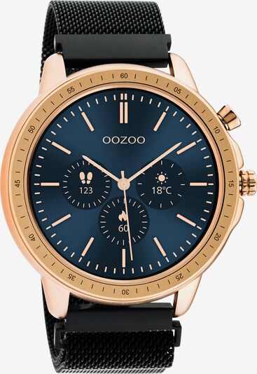 OOZOO Smartwatch in gold / schwarz, Produktansicht