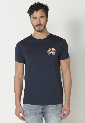 KOROSHI Shirt in Blue: front