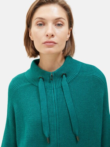 TOM TAILOR Knit Cardigan in Green