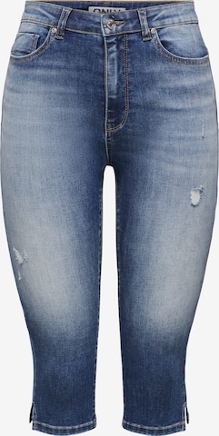 ONLY - Slimfit Vaquero 'ONLWAUW' en azul: frente