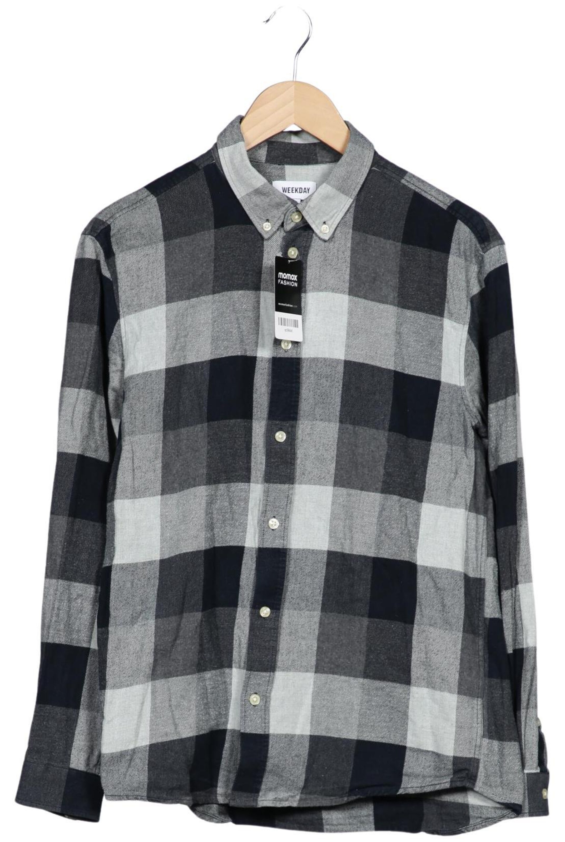WEEKDAY Button Up Shirt in S in Mixed colors: front