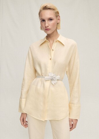MANGO Blouse 'Sofie' in Yellow: front