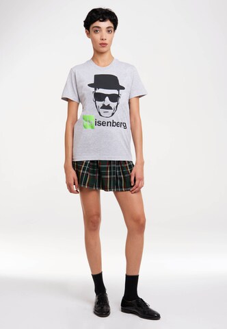 LOGOSHIRT Shirt 'Heisenberg' in Grijs