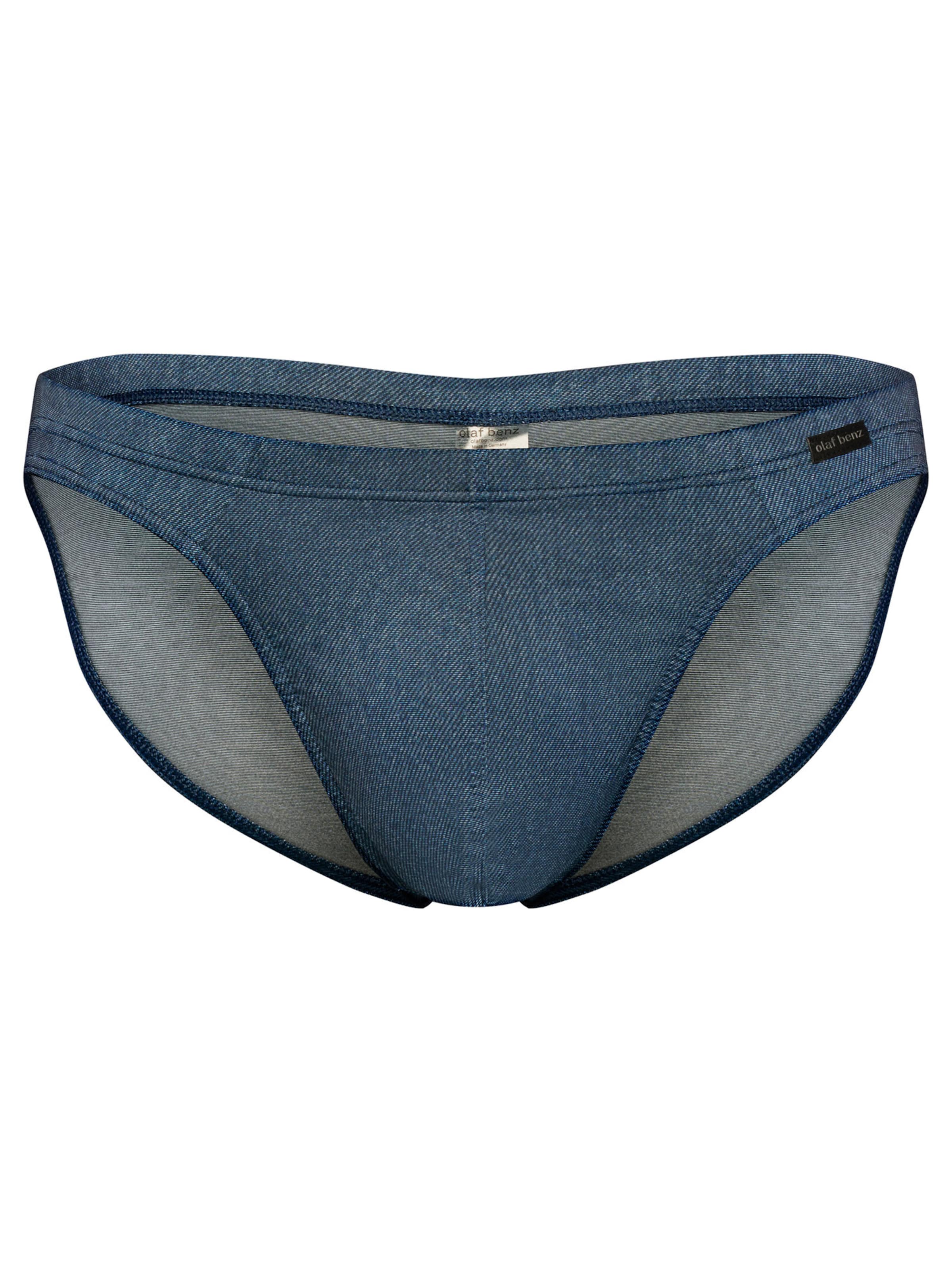 Slip ' RED2565 ' Olaf Benz en bleu : devant