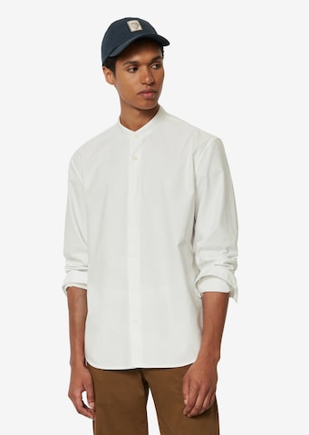 Marc O'Polo Regular fit Button Up Shirt in White: front