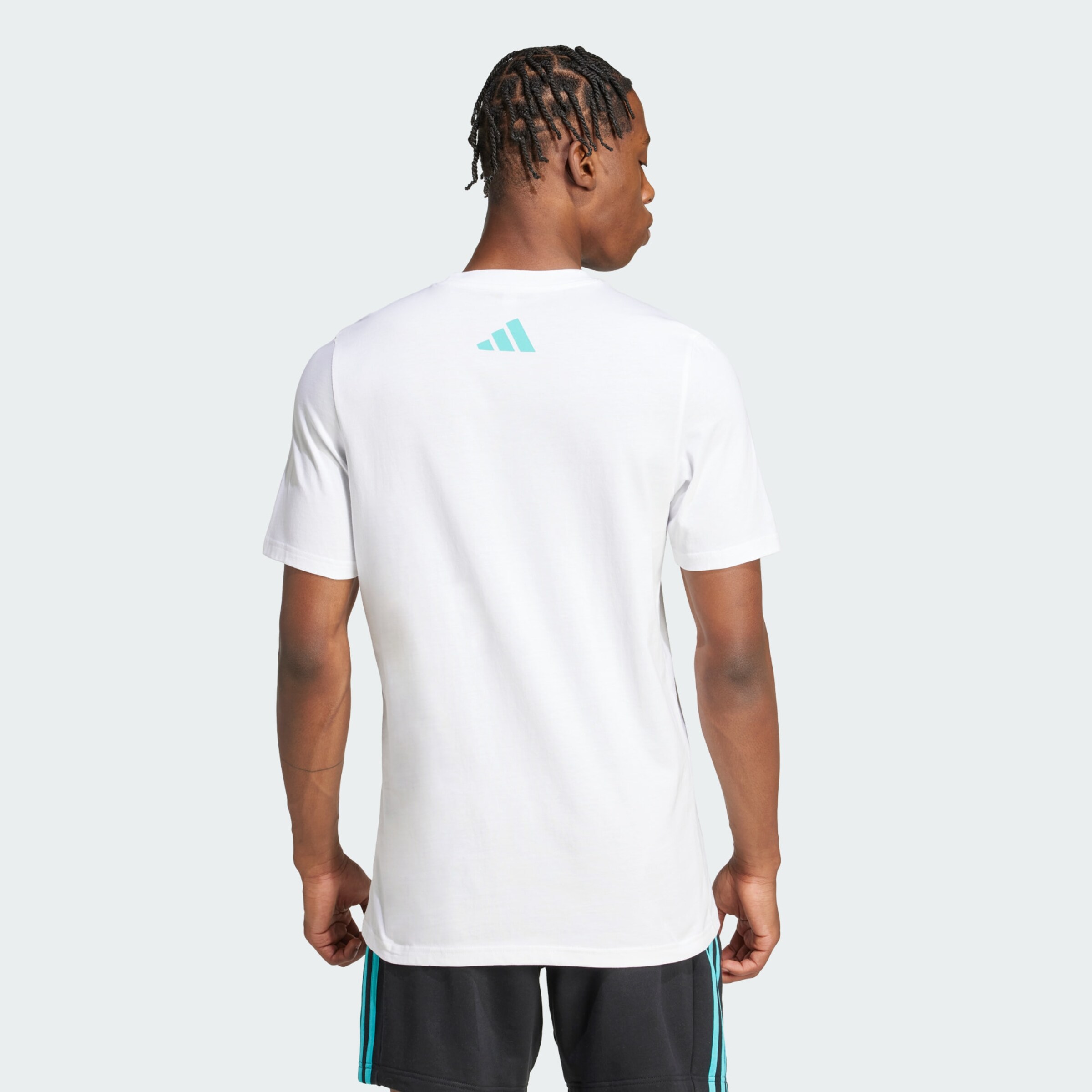 ADIDAS PERFORMANCE Functioneel shirt 'Mercedes - AMG Petronas Formula One Team DNA' in Wit
