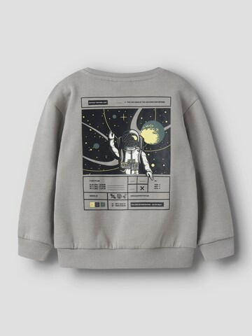 NAME IT - Sweatshirt 'NMMOLAF' em cinzento