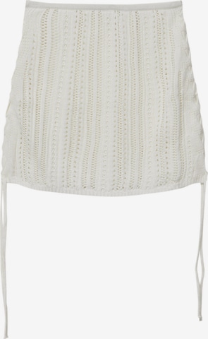 Pull&Bear Rok in Beige: voorkant