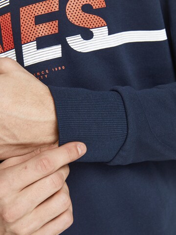 JACK & JONES Sweatshirt 'Charles' i blå