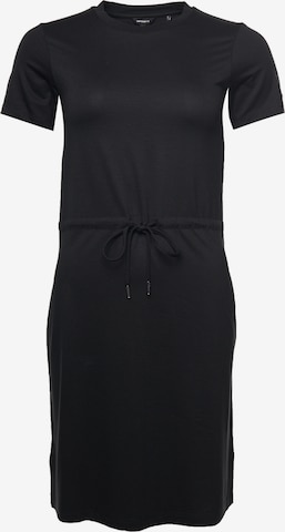 Rochie de la Superdry pe negru: față