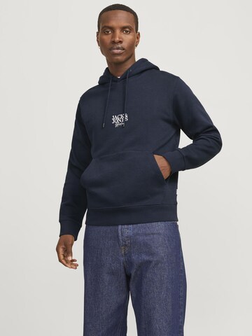 JACK & JONES Sweatshirt in Blue: front