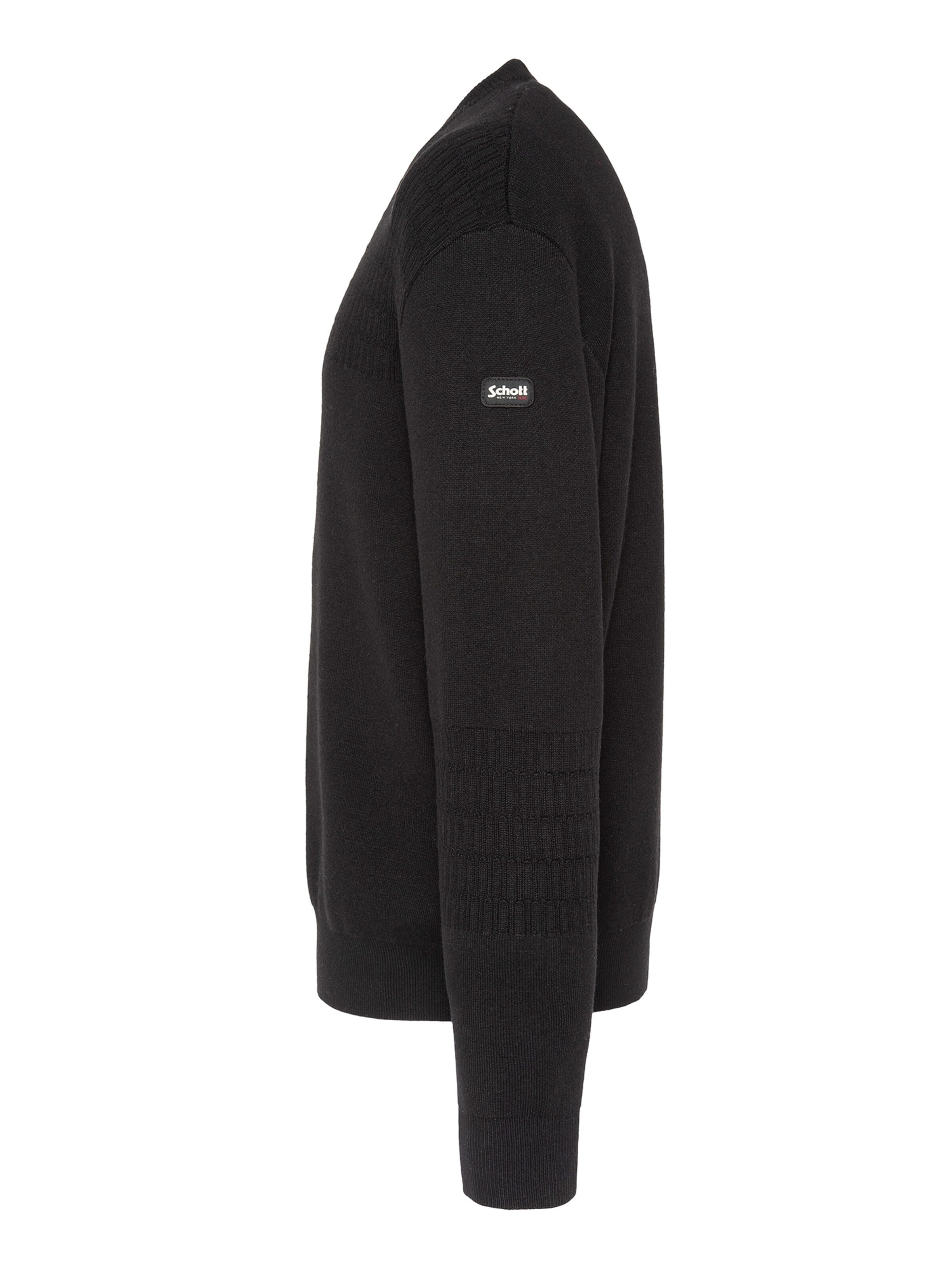 Pull-over Schott NYC en noir