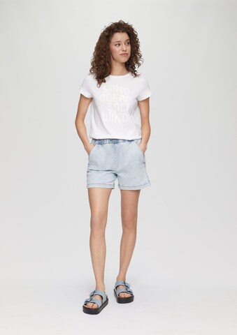 QS T-Shirt in Weiß