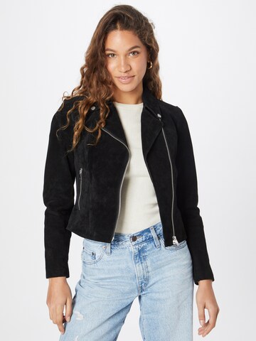 FREAKY NATION Between-season jacket 'Sunset Light' in Black: front