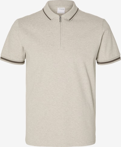 SELECTED HOMME Camiseta 'Toulouse' en beige moteado / oliva, Vista del producto