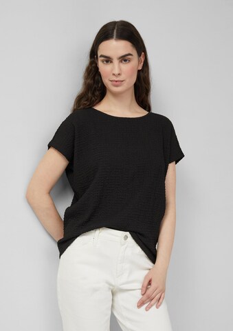 s.Oliver Shirt in Black: front