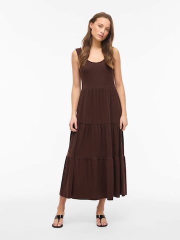 Robe VILA en marron : devant
