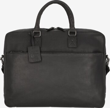 Borsa portadocumenti ' Antique Avery' di Burkely in nero: frontale