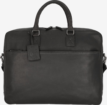 Burkely Document Bag ' Antique Avery' in Black: front