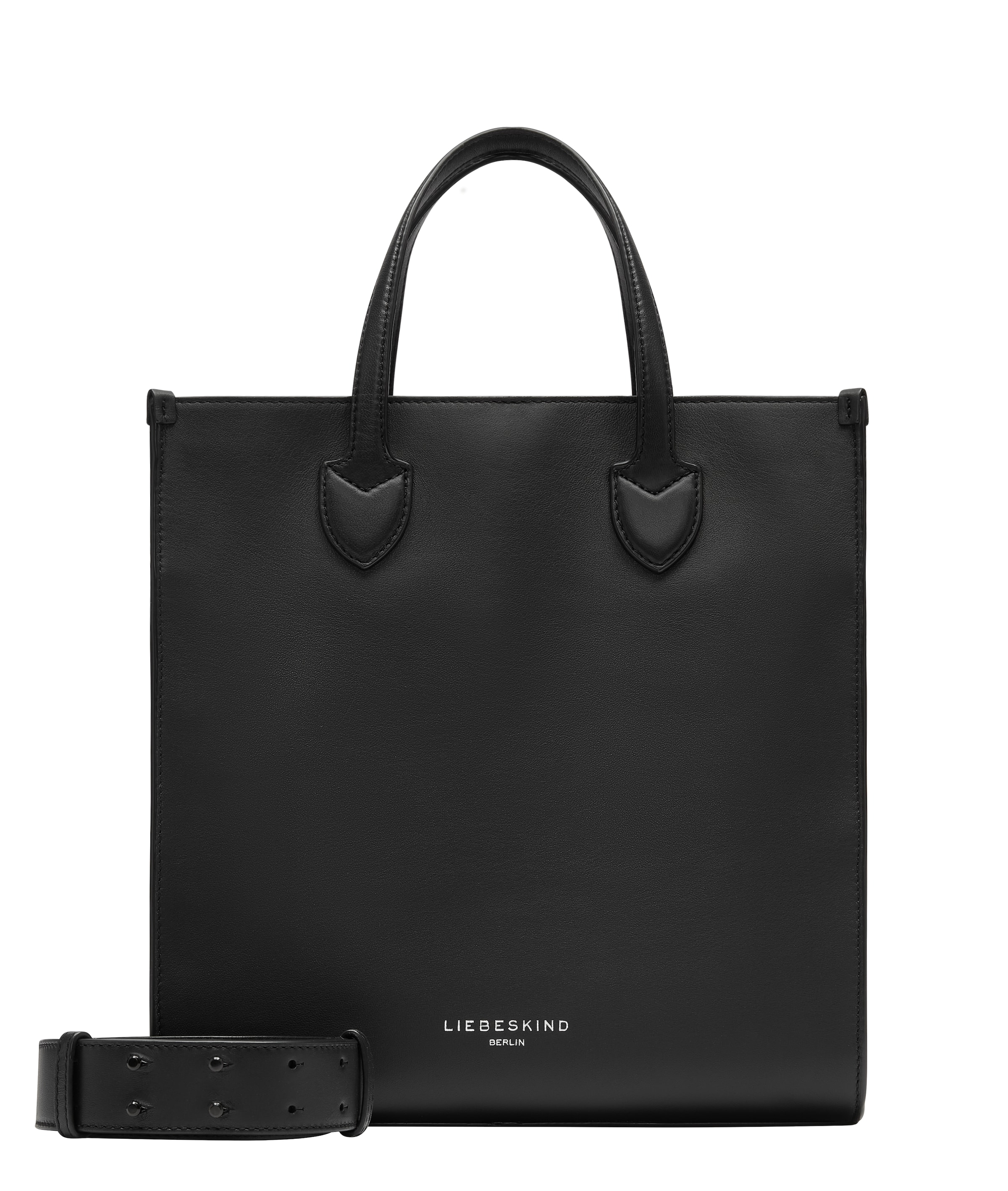 Liebeskind Berlin Handtasche in Schwarz: Vorderseite