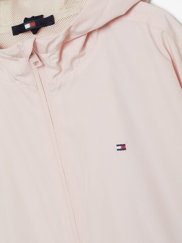 TOMMY HILFIGER Between-season jacket 'Essential' in Pink