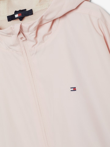 TOMMY HILFIGER Between-Season Jacket 'Essential' in Pink