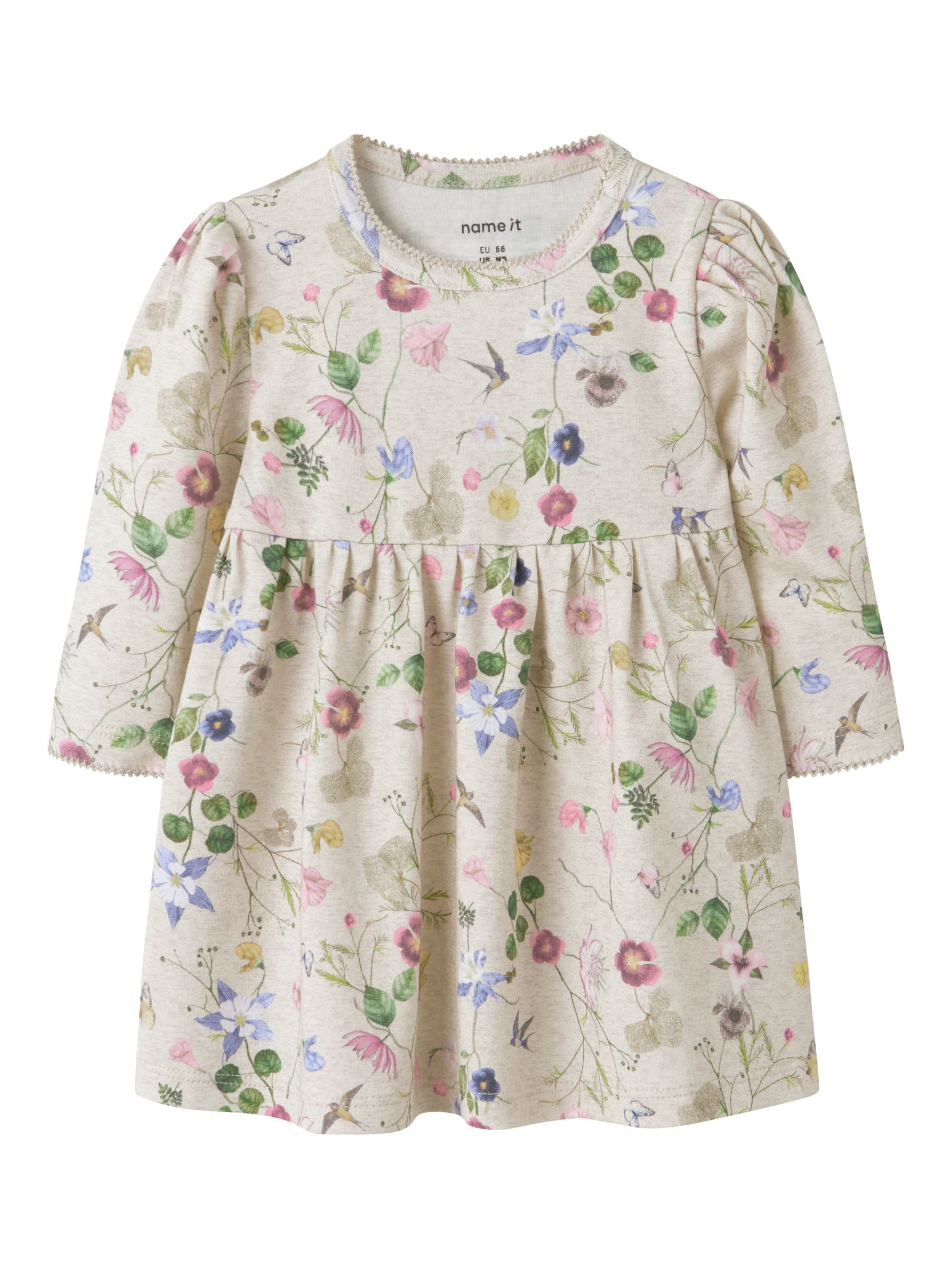 NAME IT - Vestido en beige: frente