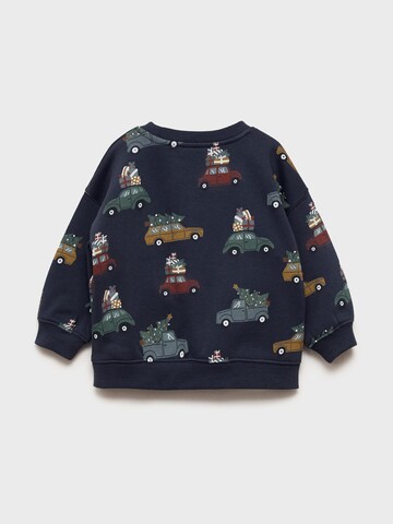 MANGO KIDS Sweatshirt 'CARSAOP' i blå