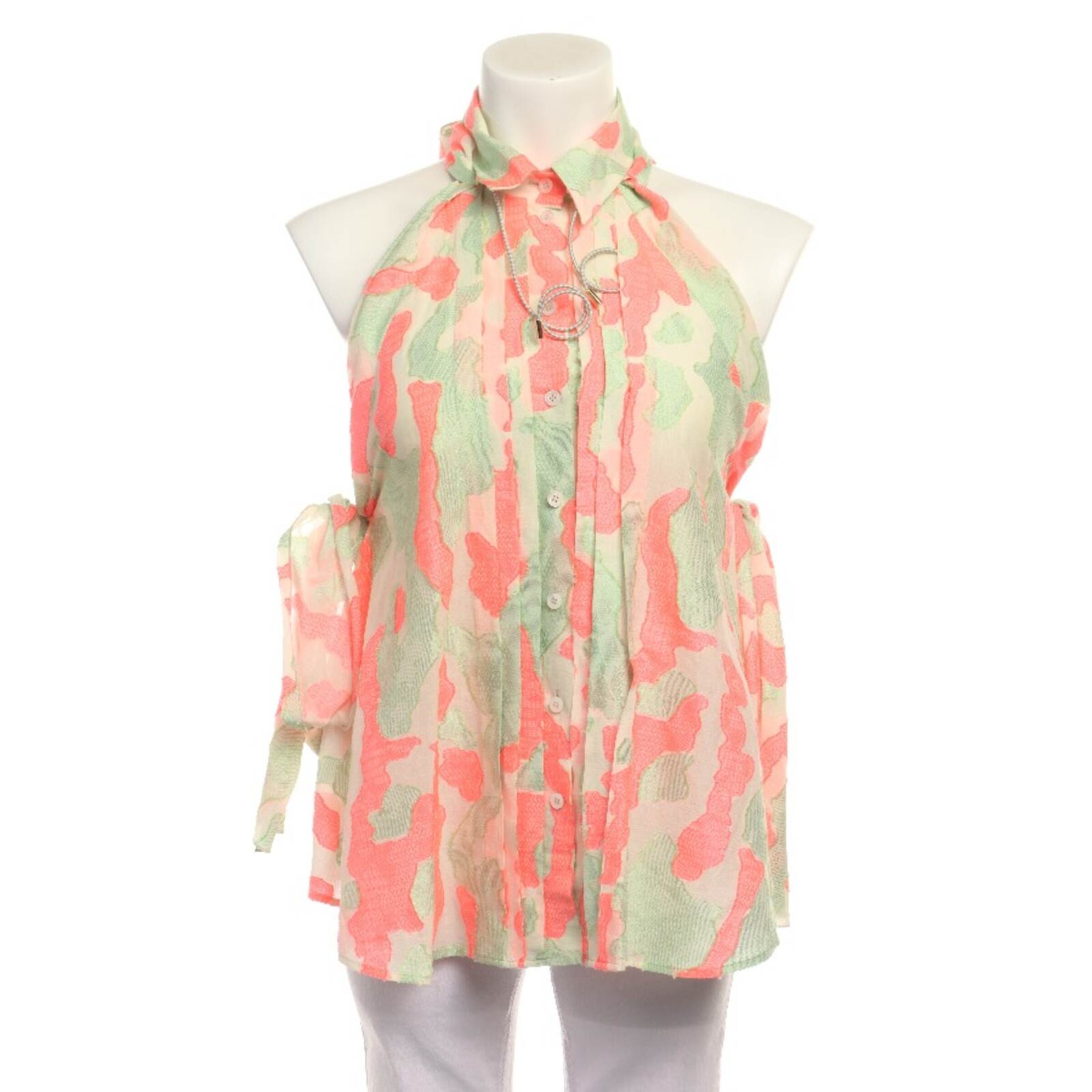 Louis Vuitton Bluse / Tunika XS in Mischfarben: Vorderseite