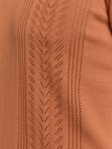 No Excess Poloshirt in Braun