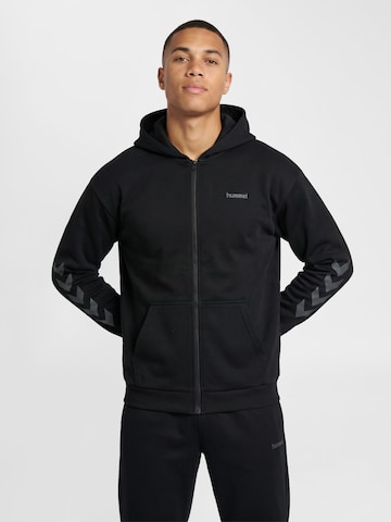 Hummel Sports sweatshirt in Black: front