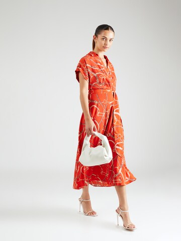 Lauren Ralph Lauren Shirt dress in Orange