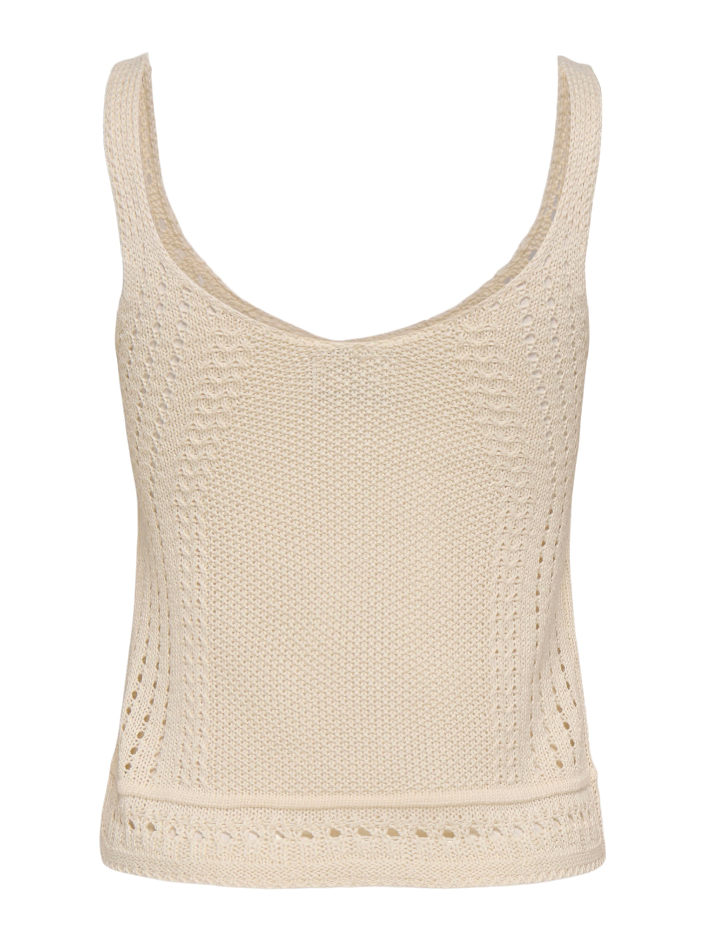 Top in maglia 'JDYMIKA' di JDY in bianco