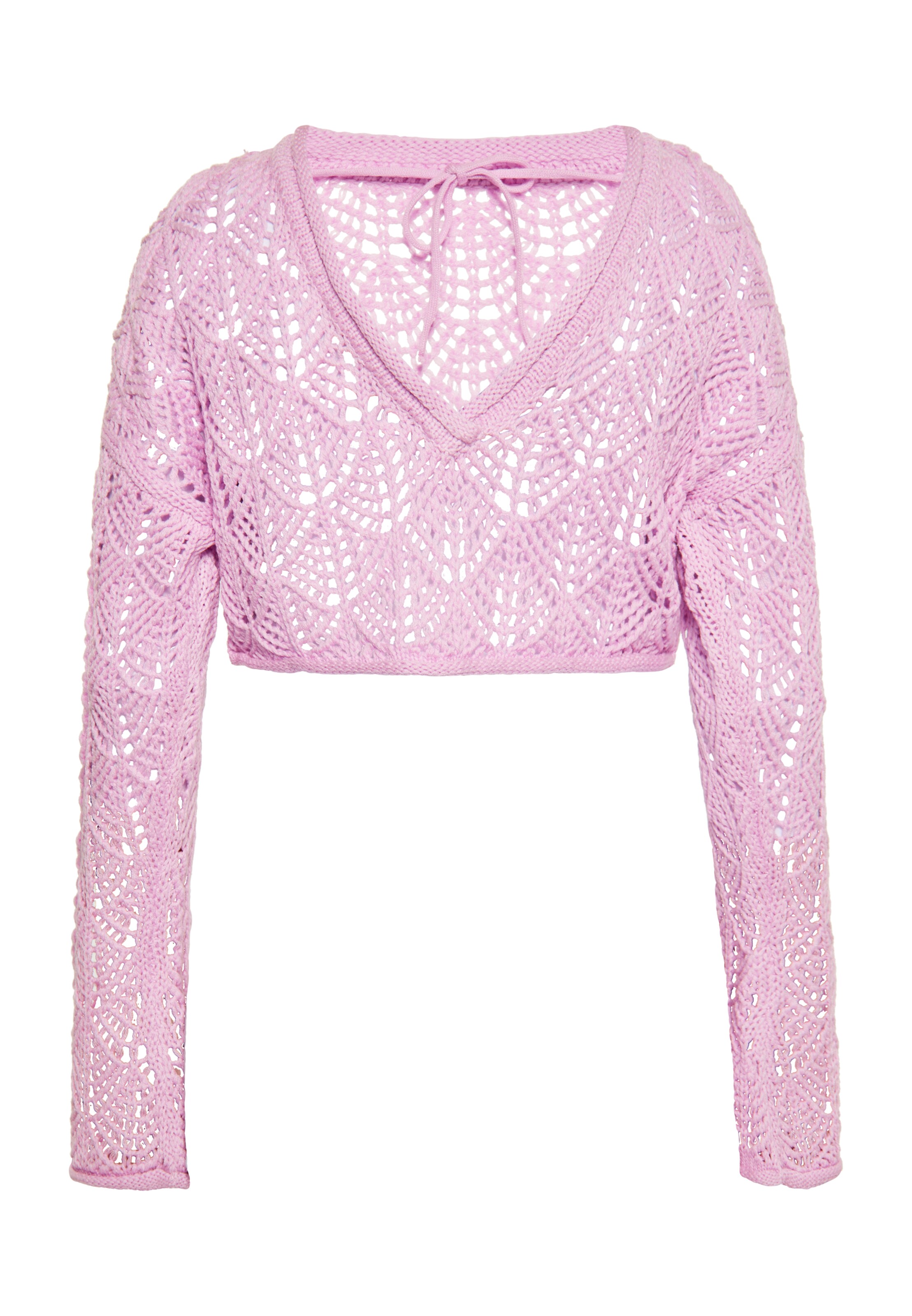 swirly Pullover in Pink