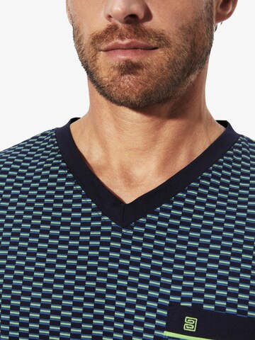 Jan Vanderstorm Long Pajamas 'Hoimar' in Blue