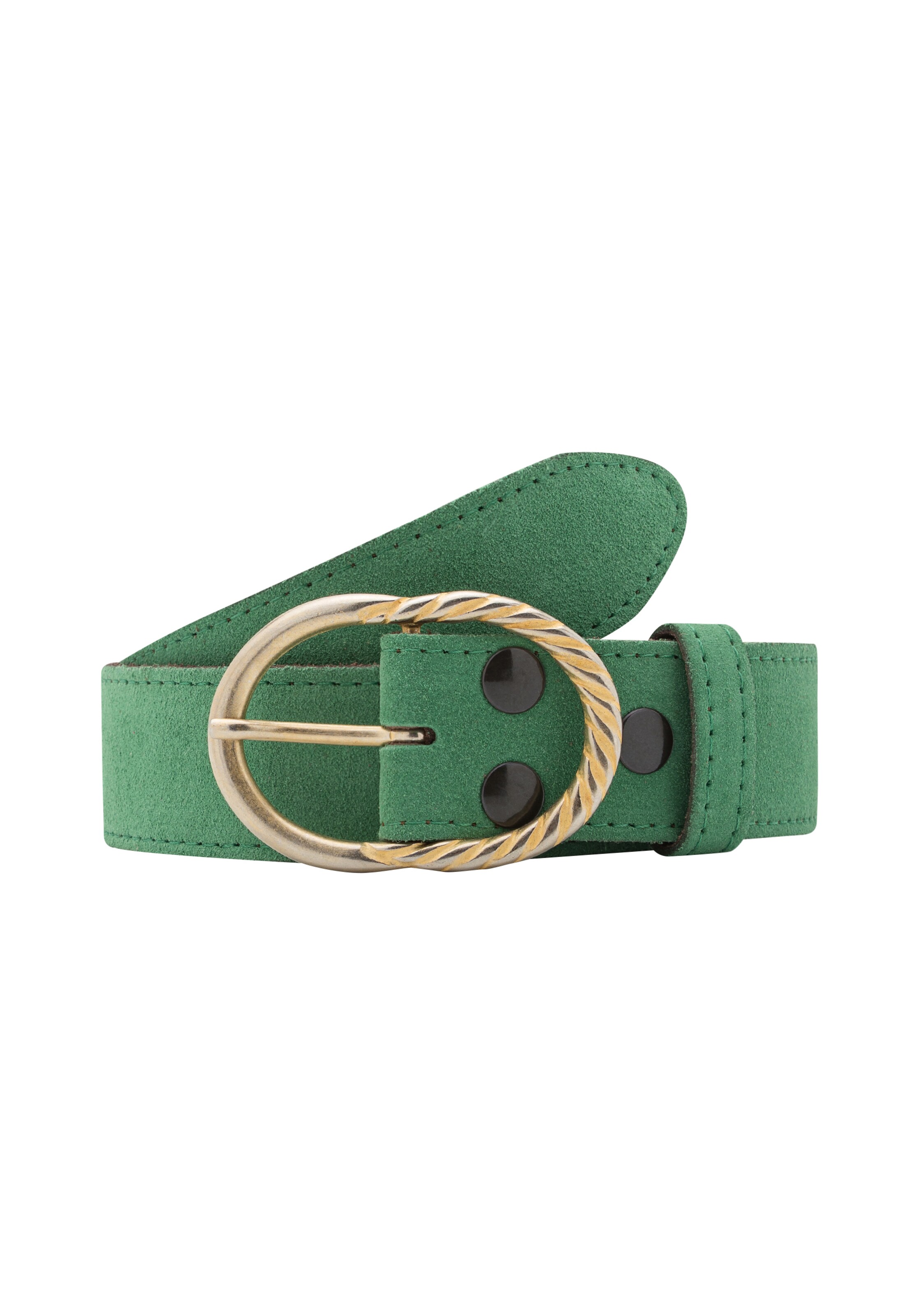 RETTUNGSRING by showroom 019° Belt 'Alaska' in Green: front