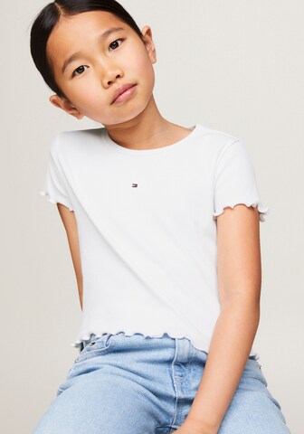TOMMY HILFIGER Shirt 'ESSENTIAL' in White