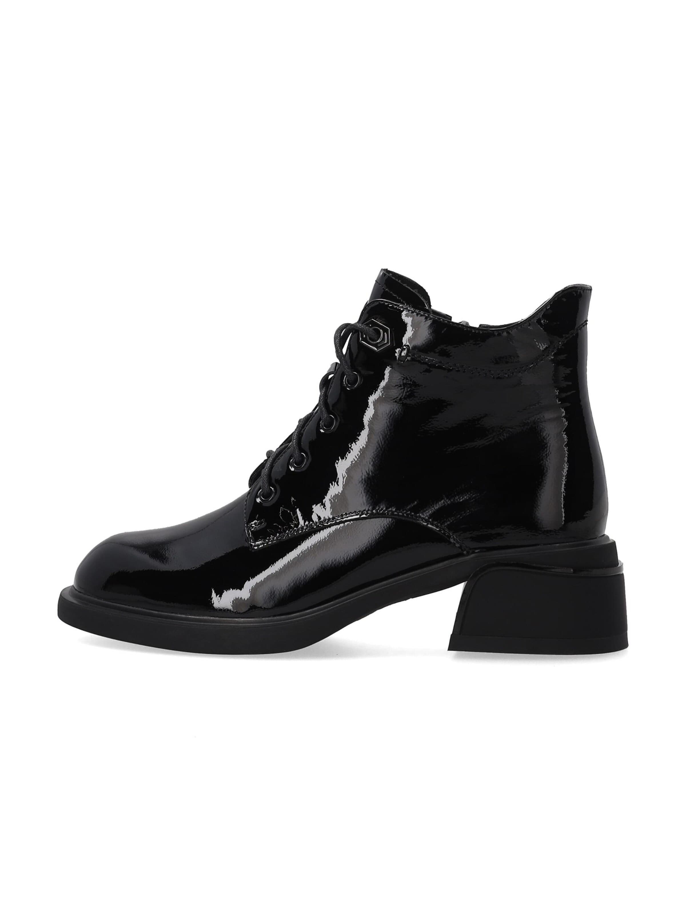VENEZIA Schnürstiefelette‌‌‌‌‌‌‌‌ in Schwarz: Vorderseite
