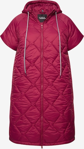 Ulla Popken Weste in Pink: Vorderseite