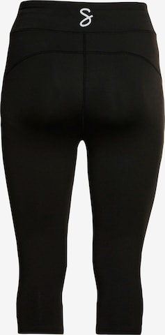 SHEEGO Skinny Workout Pants in Black