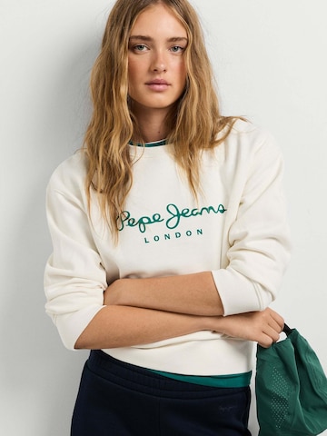 Pepe Jeans Sweatshirt 'Baddy' in White