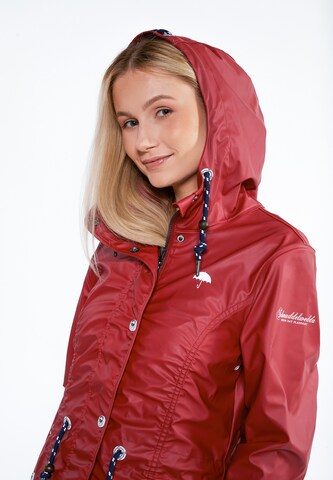 Manteau fonctionnel Schmuddelwedda en rouge