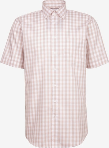 Chemise business SEIDENSTICKER en orange : devant