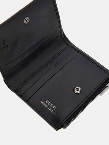 GUESS Wallet 'Milano' in Black